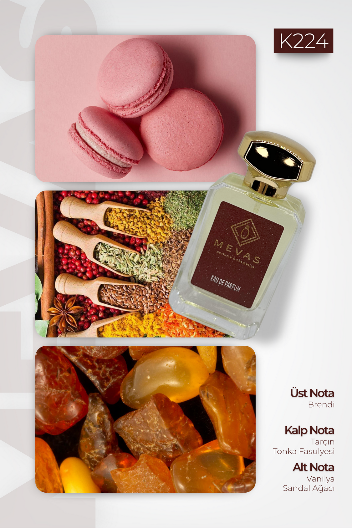 MEVAS K224 Kadın Parfüm 50ml EDP