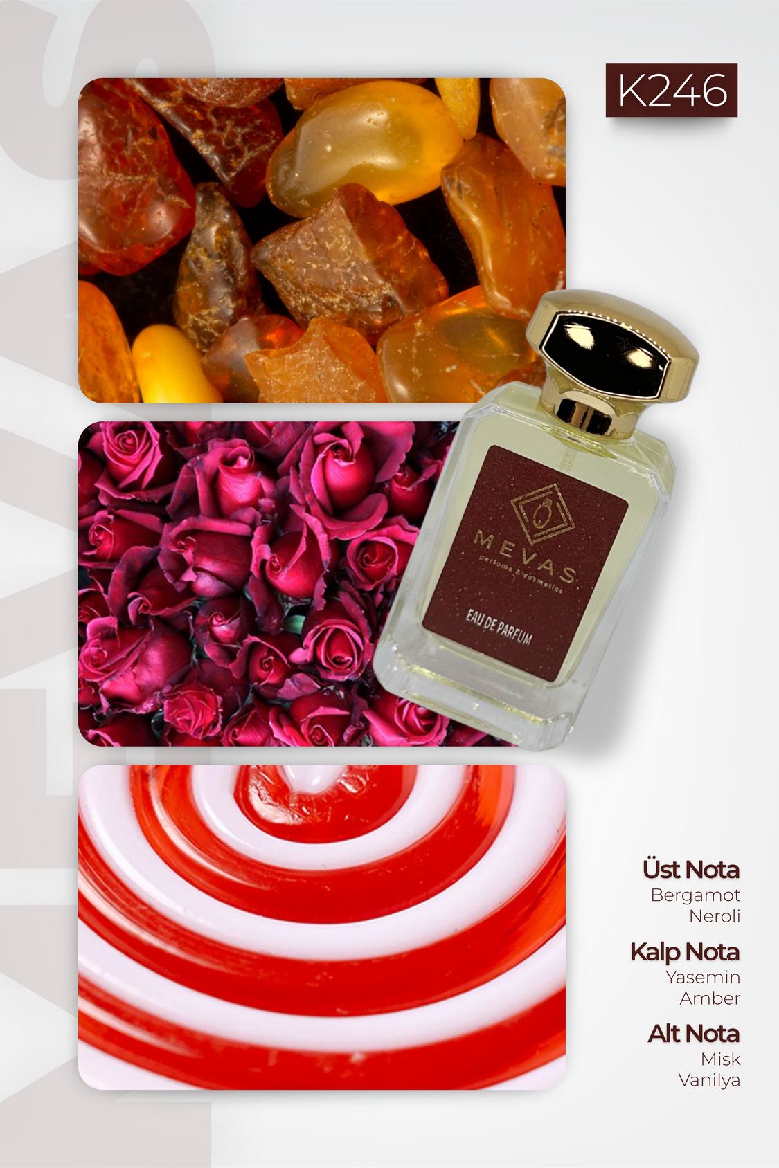 MEVAS K246 Kadın Parfüm 50ml EDP