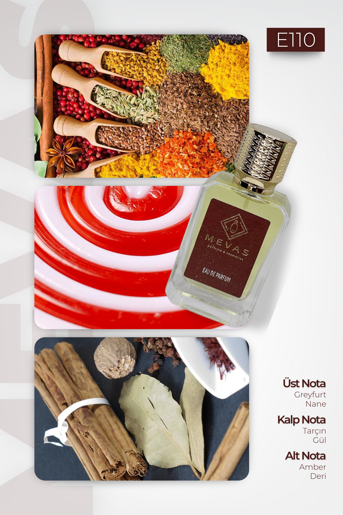 MEVAS E110 Erkek Parfüm 50ml EDP