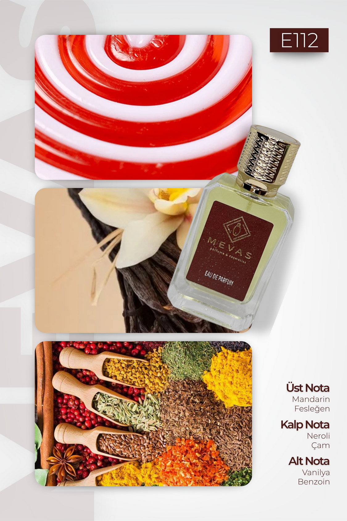 MEVAS E112 Erkek Parfüm 50ml EDP
