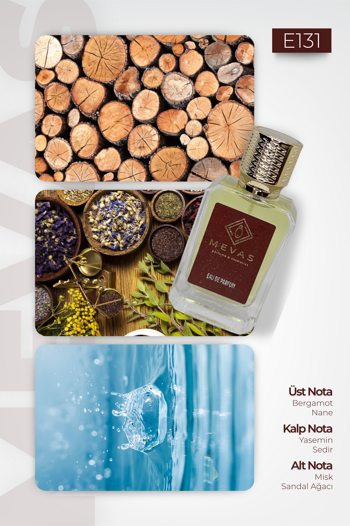 MEVAS E131 Erkek Parfüm 50ml EDP