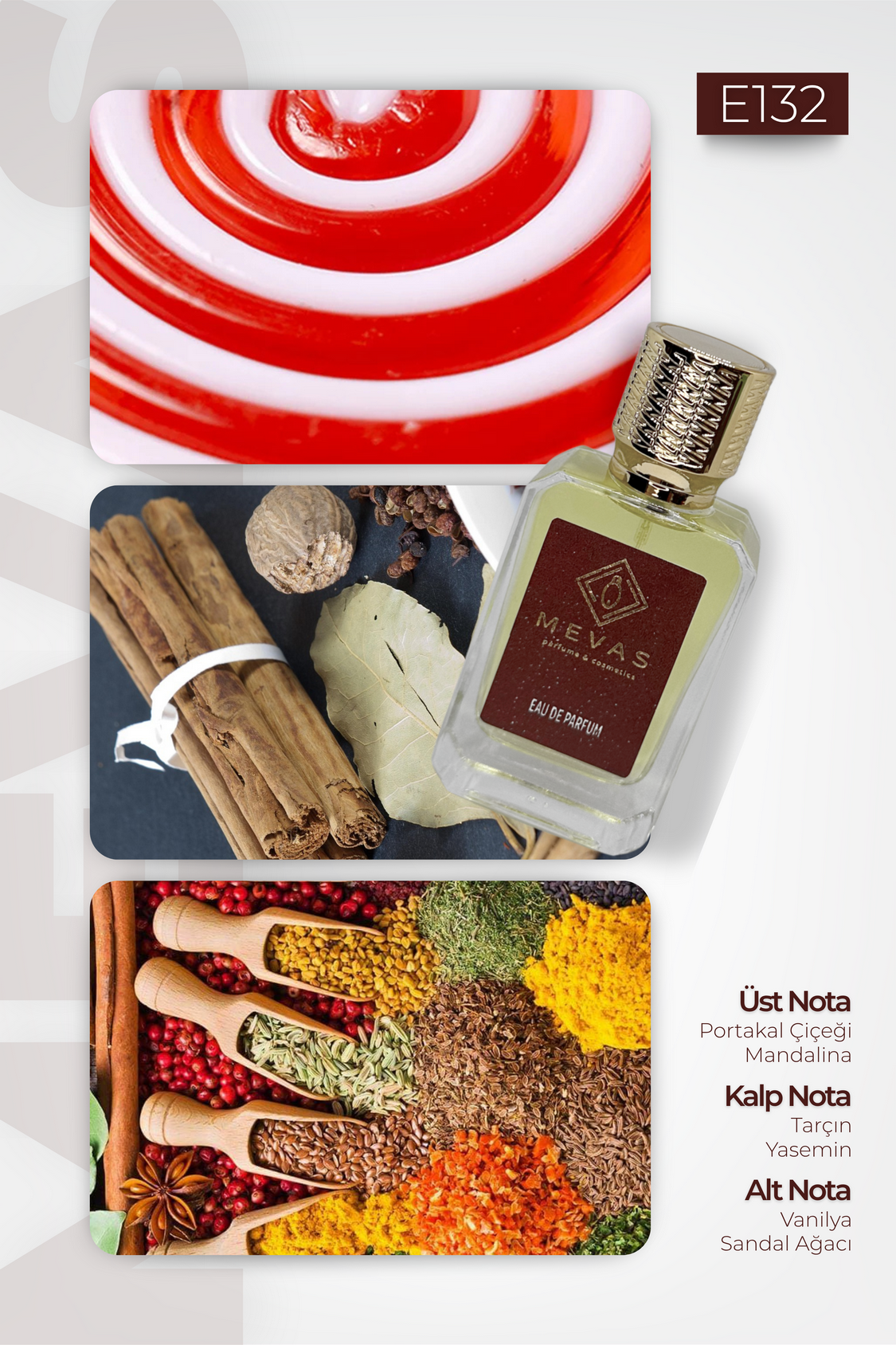 MEVAS E132 Erkek Parfüm 50ml EDP