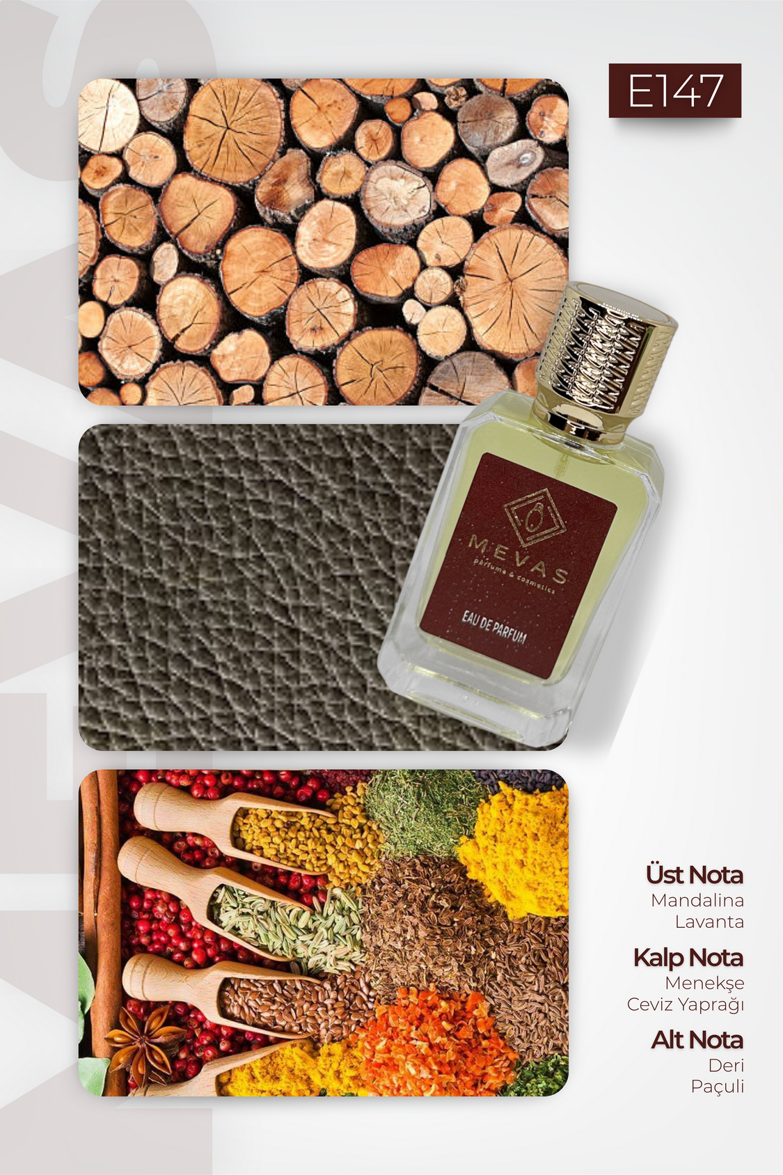 MEVAS E147 Erkek Parfüm 50ml EDP