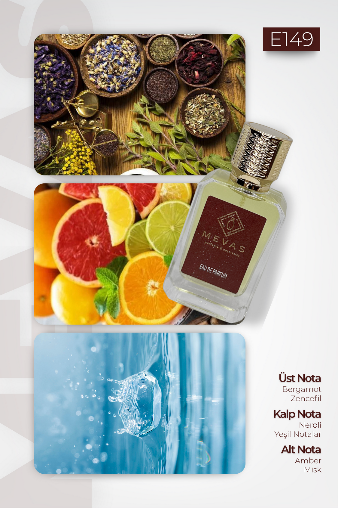 MEVAS E149 Erkek Parfüm 50ml EDP