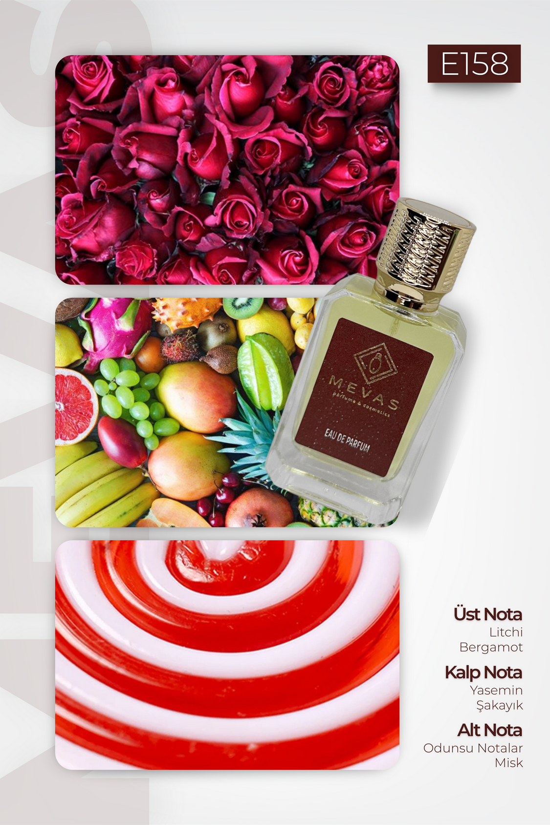 MEVAS E158 Erkek Parfüm 50ml EDP