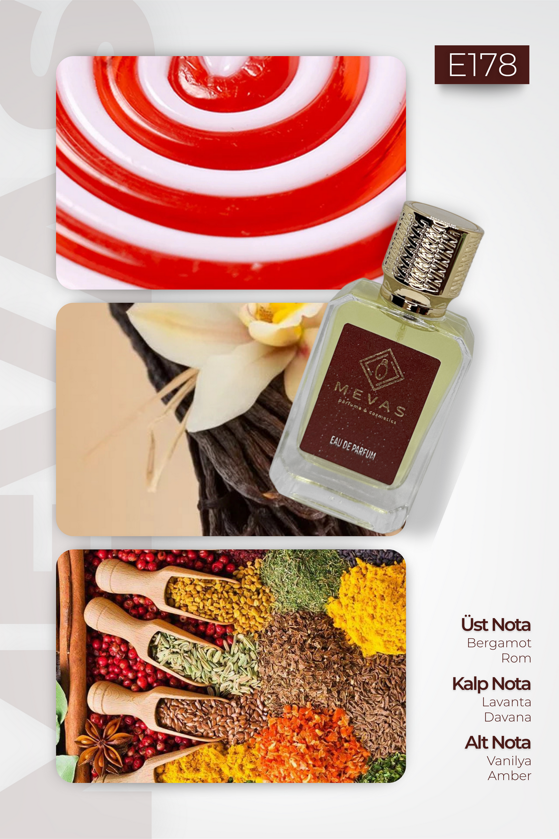 MEVAS E178 Erkek Parfüm 50ml EDP