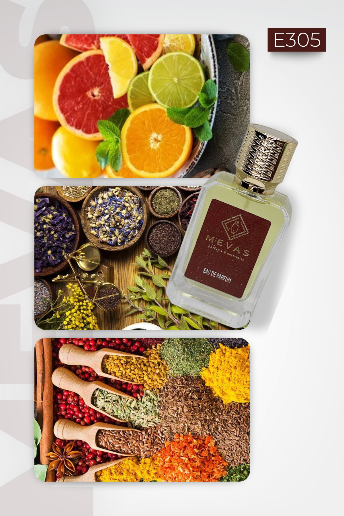 MEVAS E305 Erkek Parfüm 50ml EDP