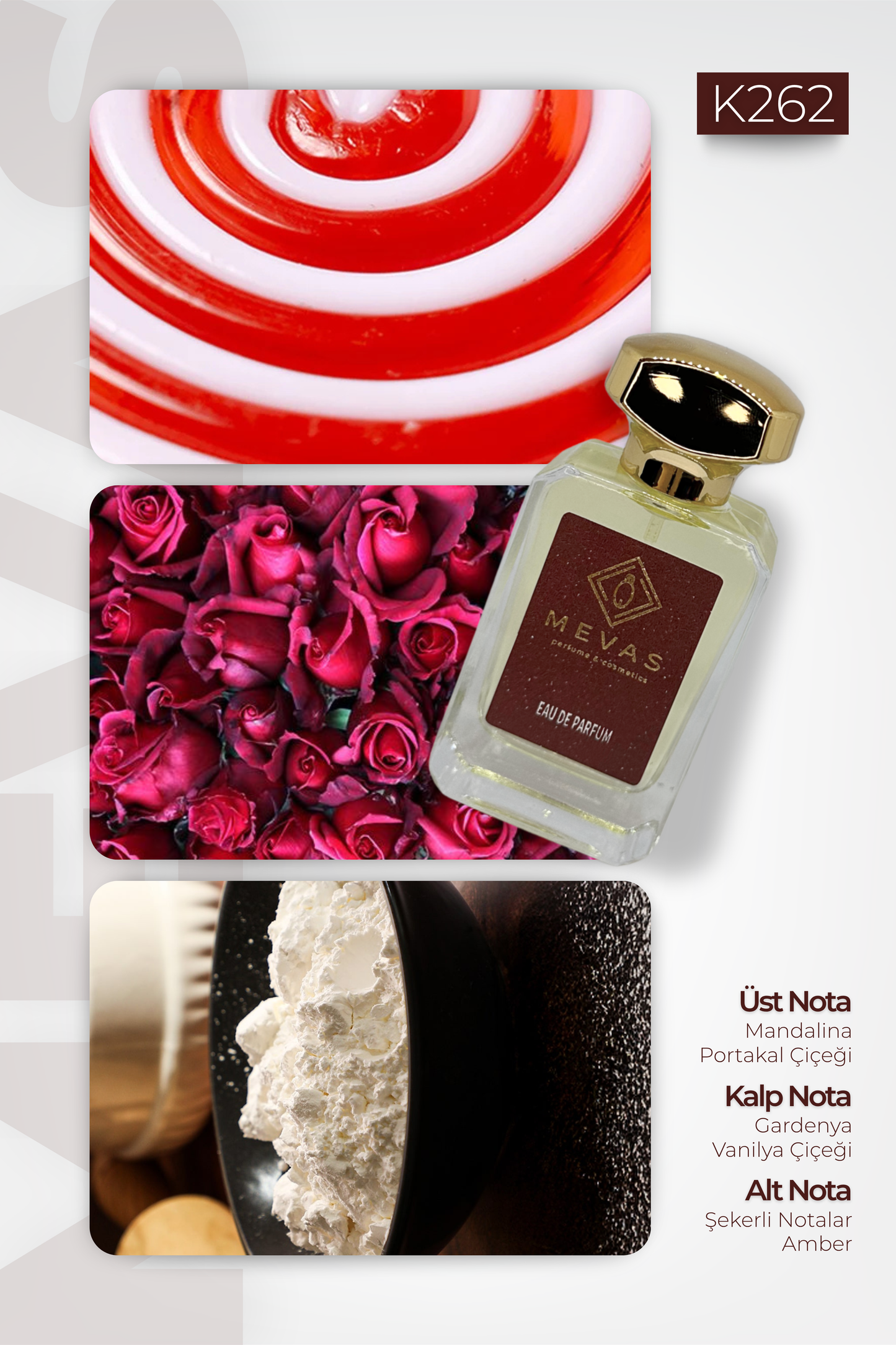 MEVAS K262 Kadın Parfüm 50ml EDP