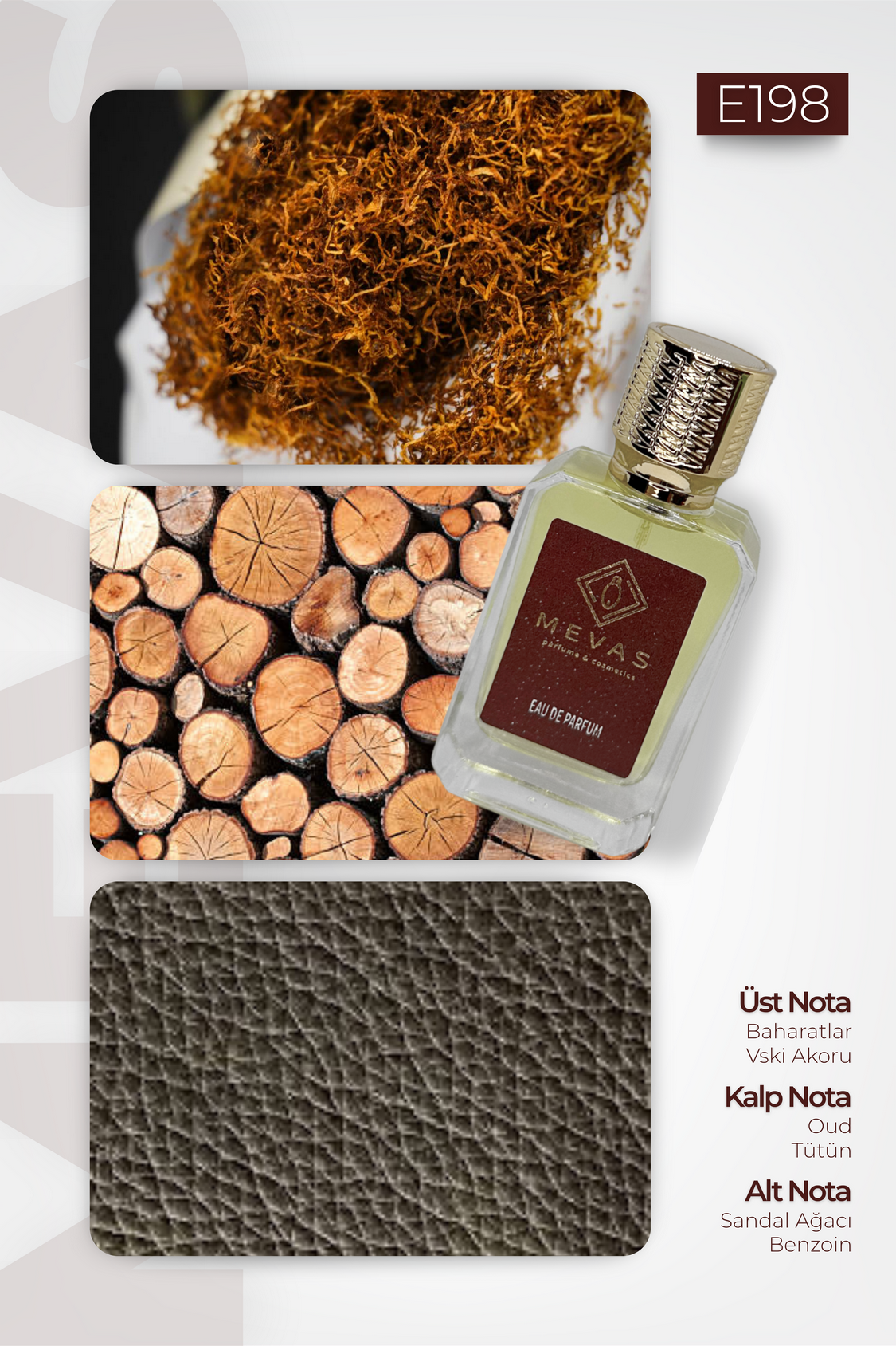 MEVAS E198 Erkek Parfüm 50ml EDP