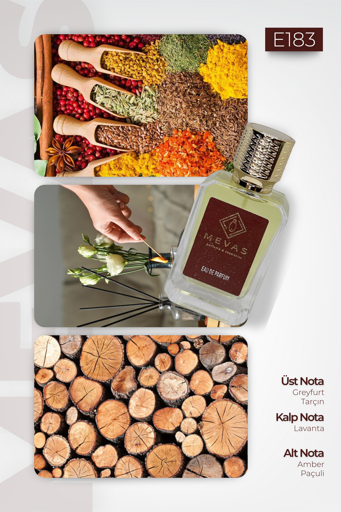 MEVAS E183 Erkek Parfüm 50ml EDP