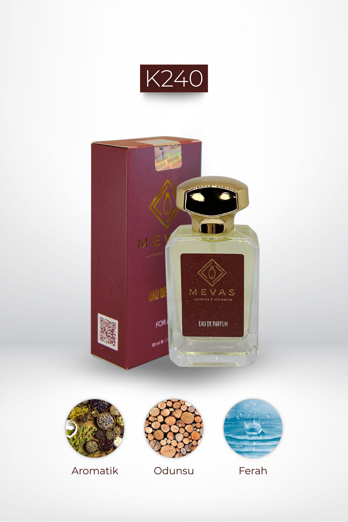 MEVAS K240 Kadın Parfüm 50ml EDP