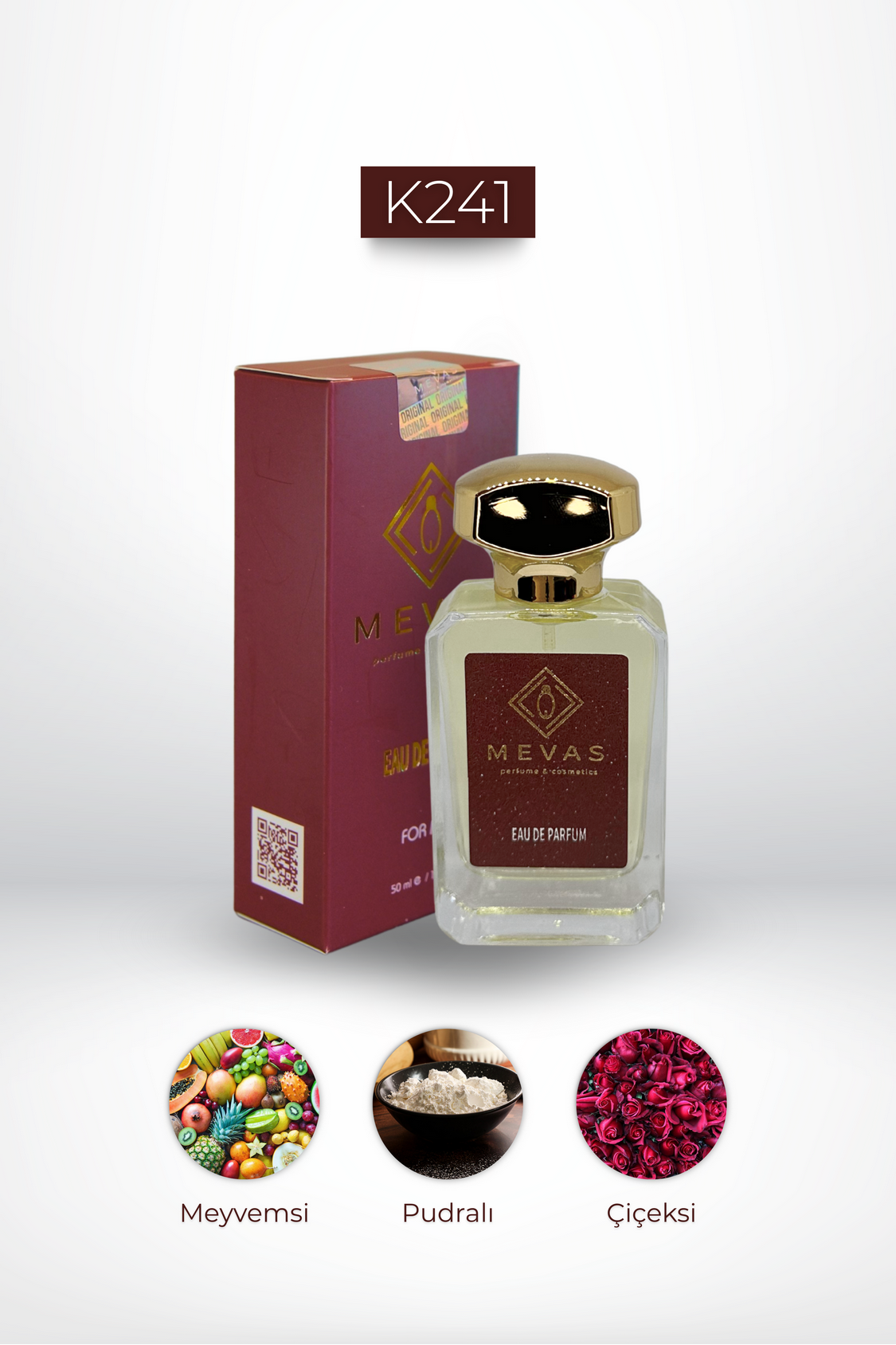 MEVAS K241 Kadın Parfüm 50ml EDP