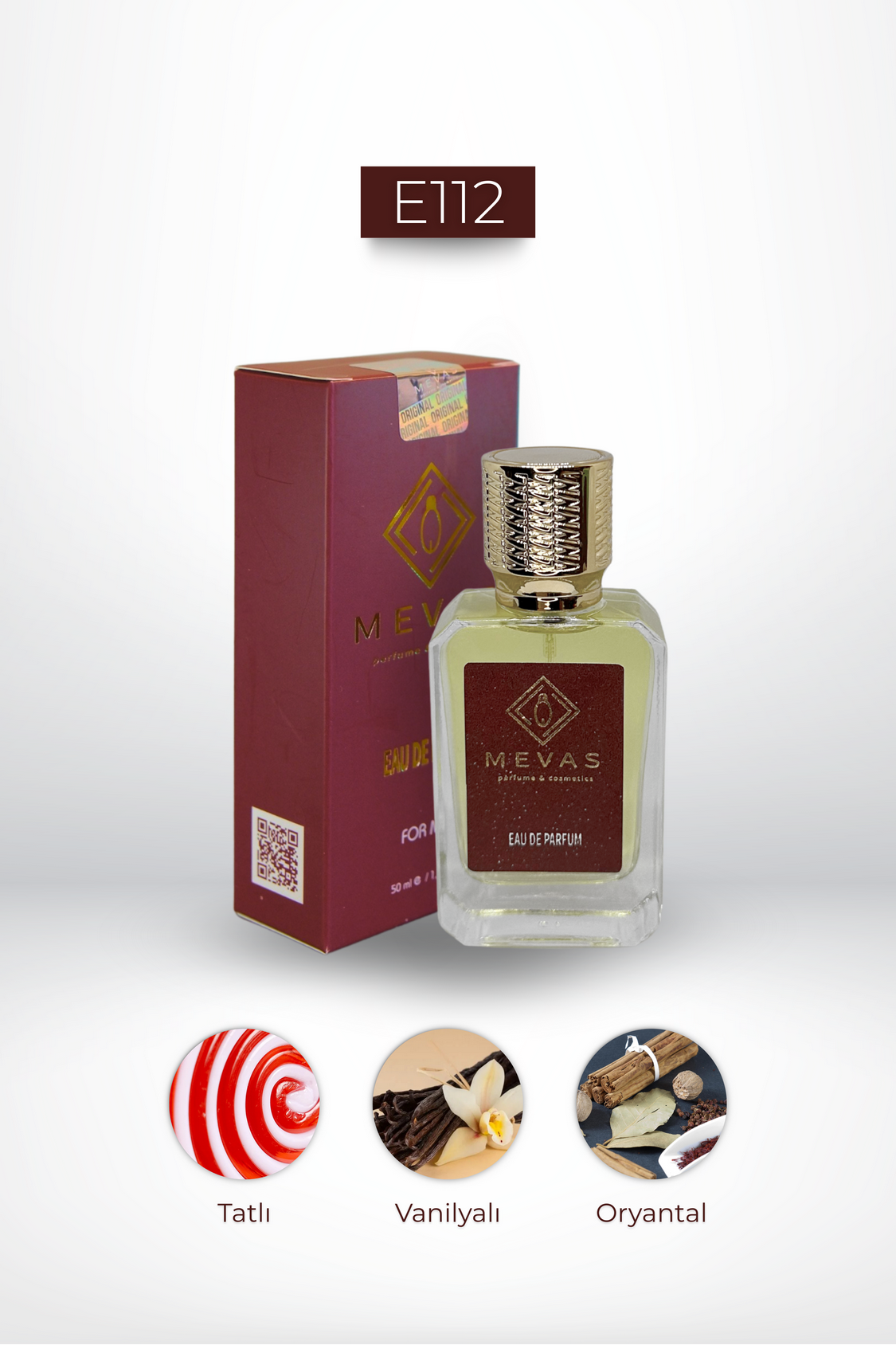 MEVAS E112 Erkek Parfüm 50ml EDP