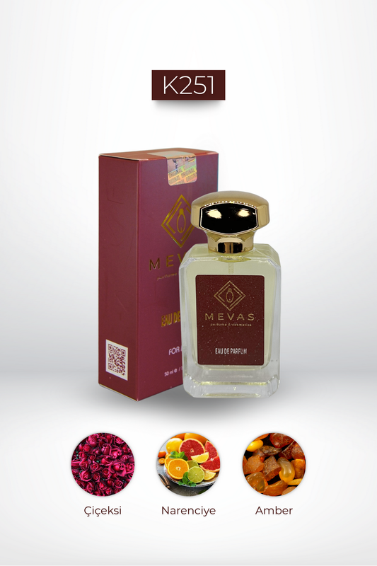 MEVAS K251 Kadın Parfüm 50ml EDP