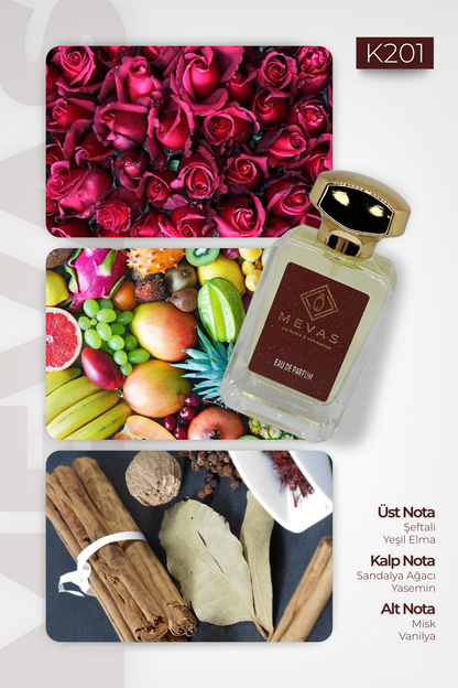 MEVAS K201 Kadın Parfüm 50ml EDP