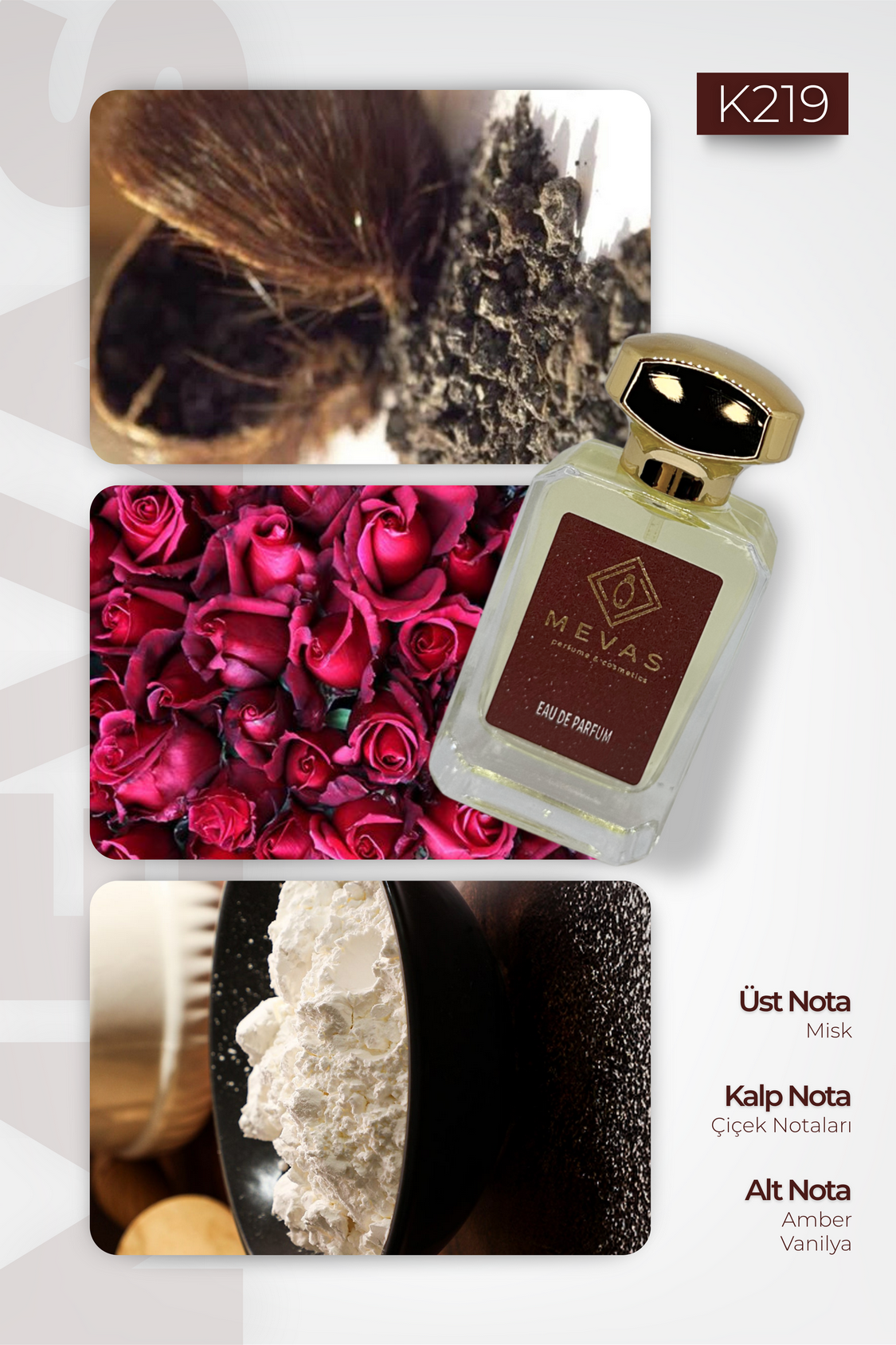 MEVAS K219 Kadın Parfüm 50ml EDP