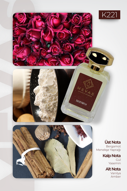 MEVAS K221 Kadın Parfüm 50ml EDP