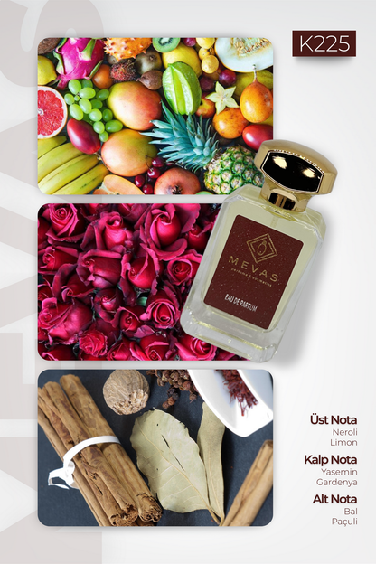 MEVAS K225 Kadın Parfüm 50ml EDP