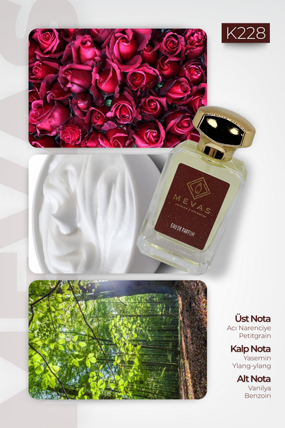 MEVAS K228 Kadın Parfüm 50ml EDP