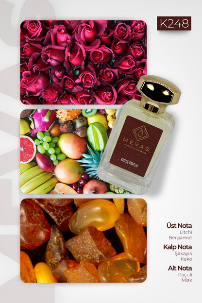 MEVAS K248 Kadın Parfüm 50ml EDP