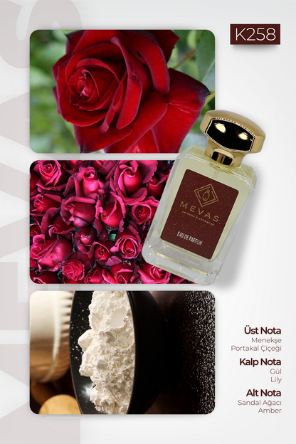 MEVAS K258 Kadın Parfüm 50ml EDP