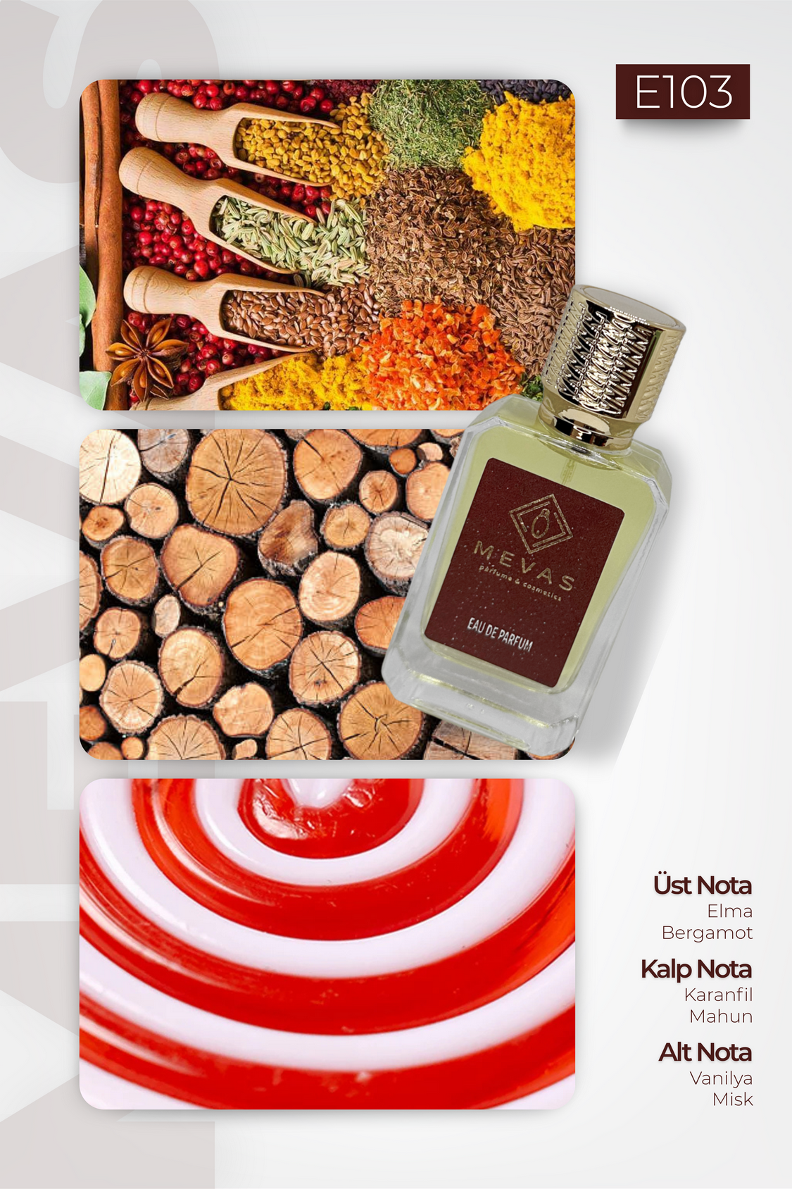 MEVAS E103 Erkek Parfüm 50ml EDP