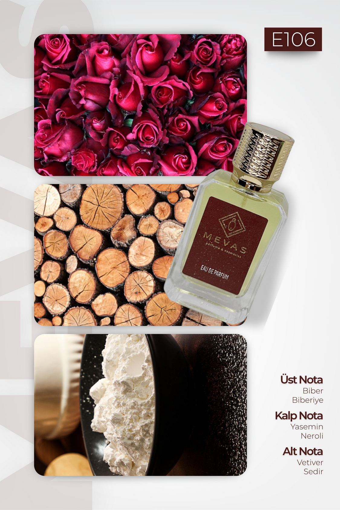 MEVAS E106 Erkek Parfüm 50ml EDP