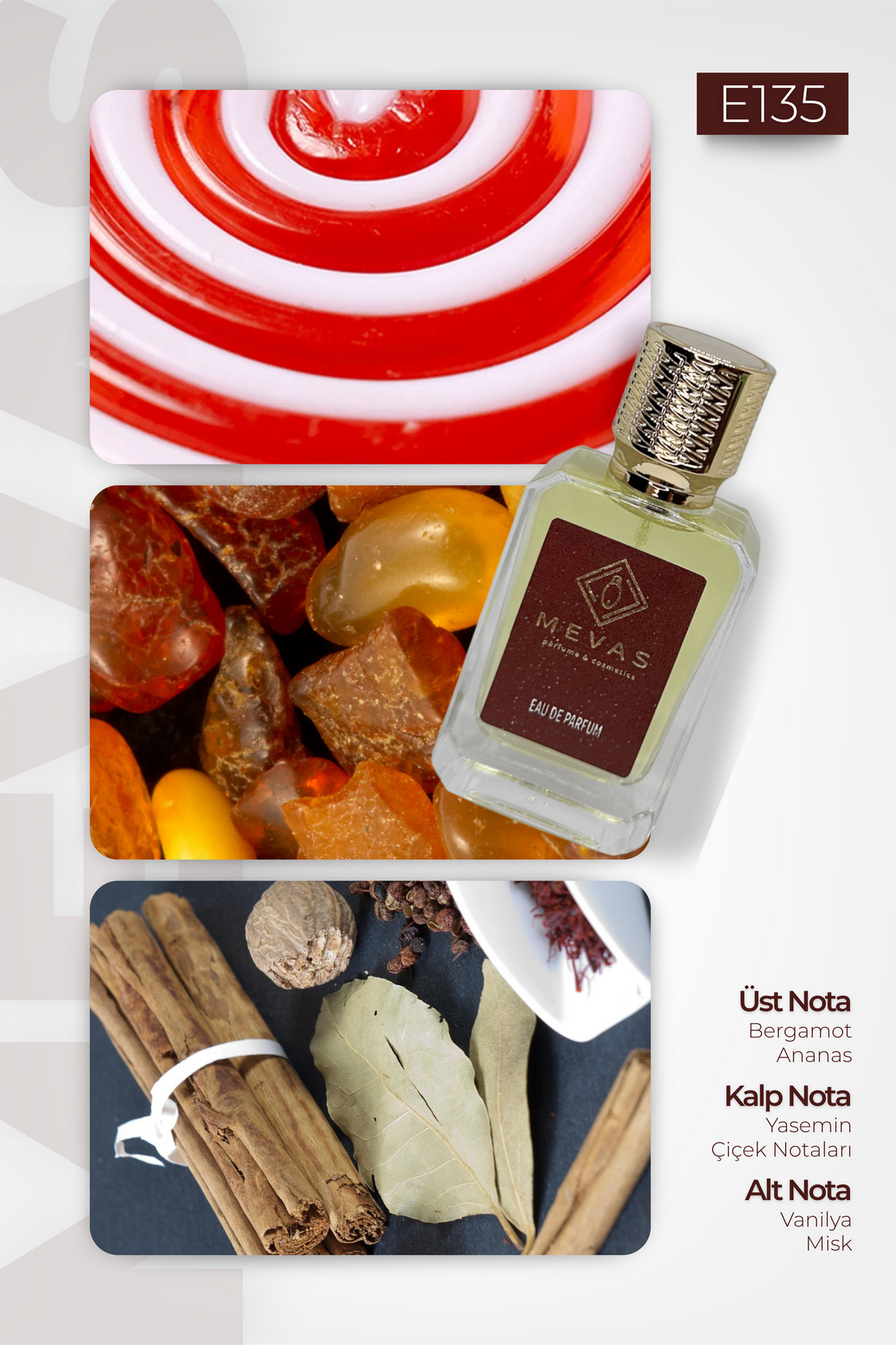 MEVAS E135 Erkek Parfüm 50ml EDP
