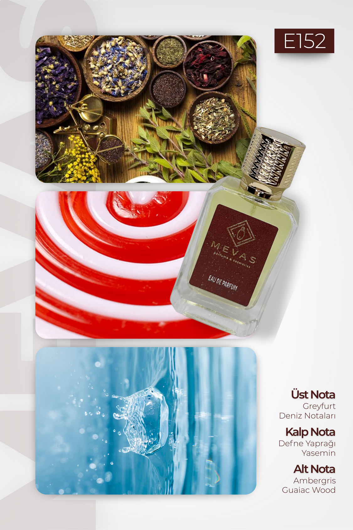 MEVAS E152 Erkek Parfüm 50ml EDP