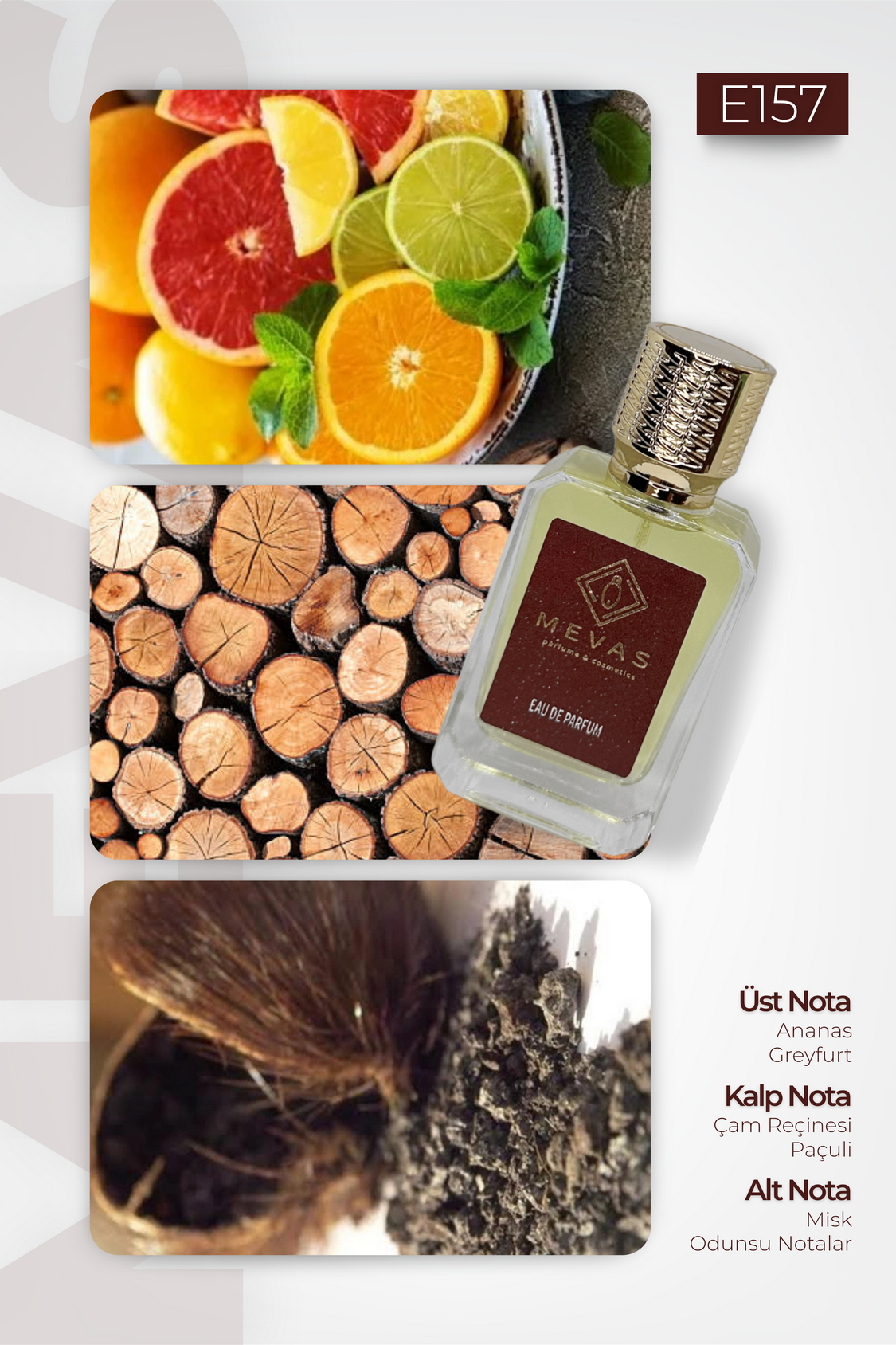 MEVAS E157 Erkek Parfüm 50ml EDP