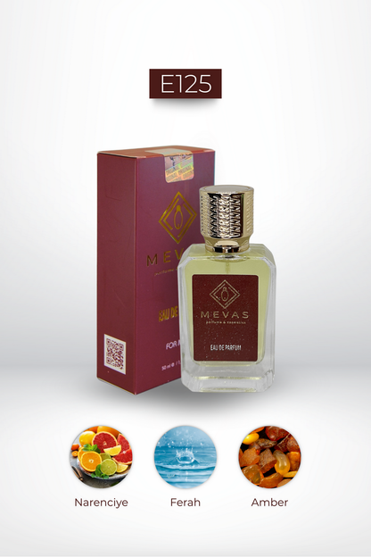 MEVAS E125 Erkek Parfüm 50ml EDP