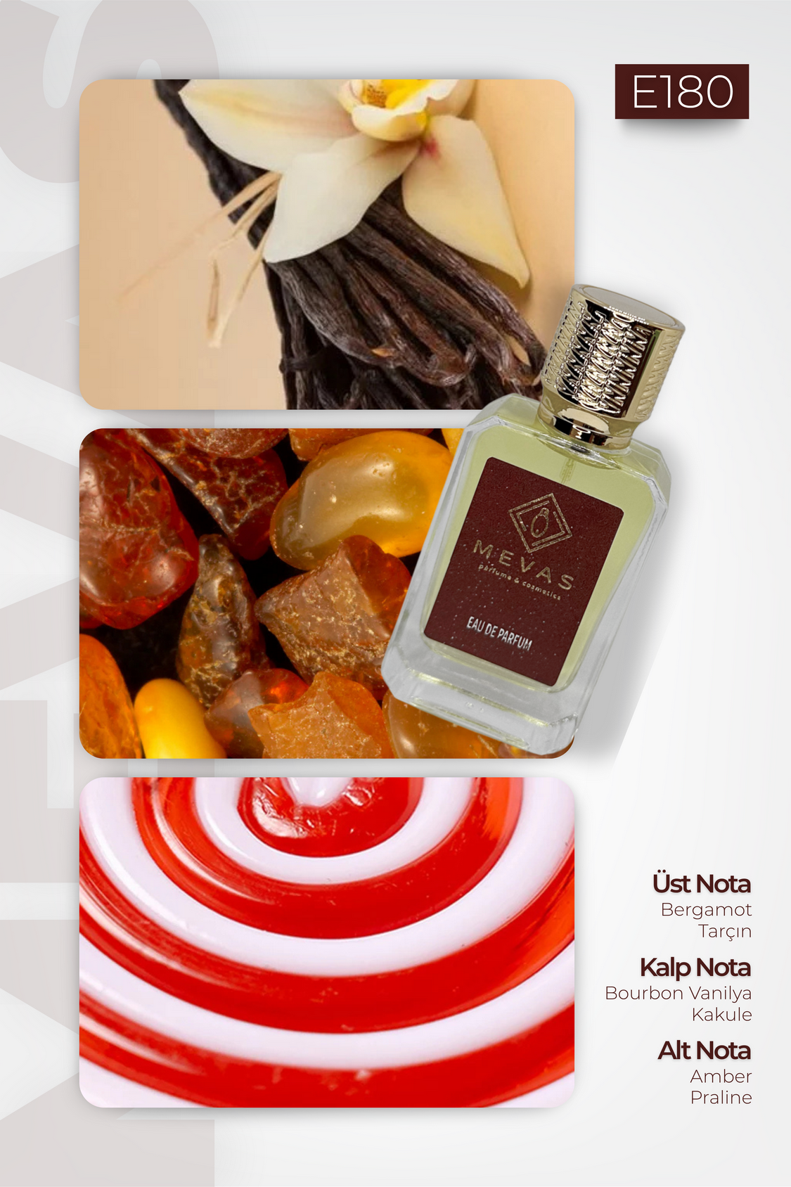 MEVAS E180 Erkek Parfüm 50ml EDP