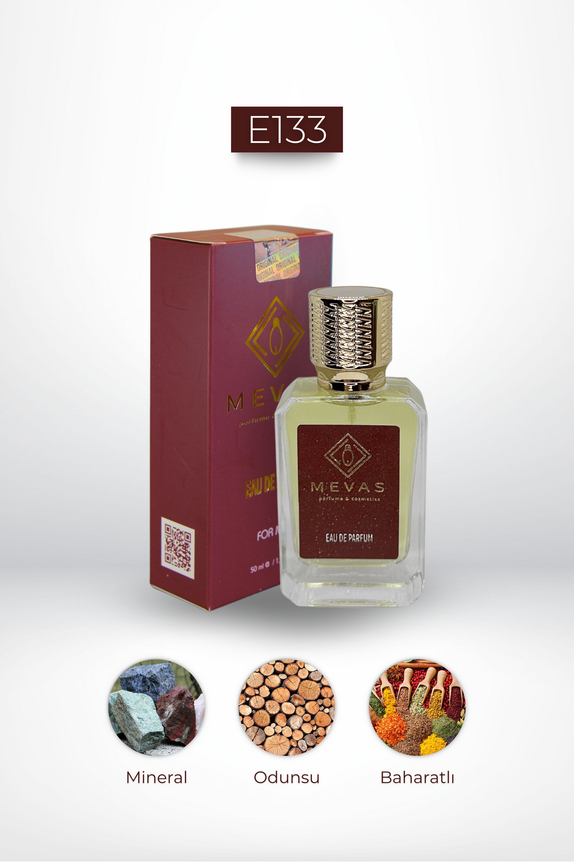 MEVAS E133 Erkek Parfüm 50ml EDP