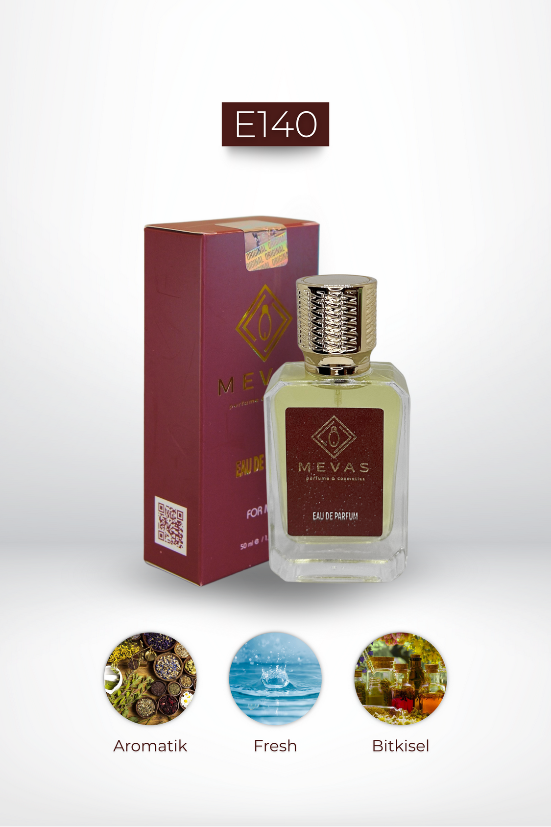 MEVAS E140 Erkek Parfüm 50ml EDP