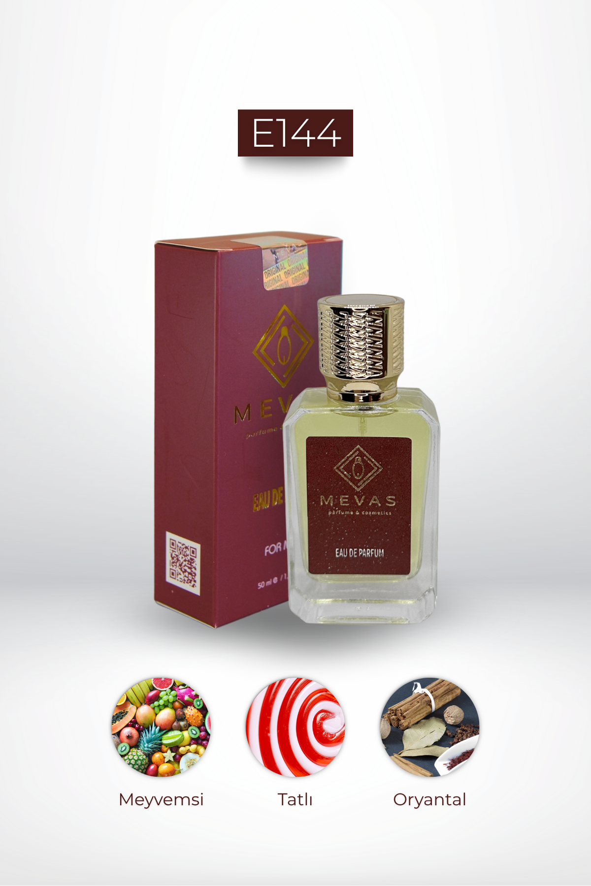 MEVAS E144 Erkek Parfüm 50ml EDP