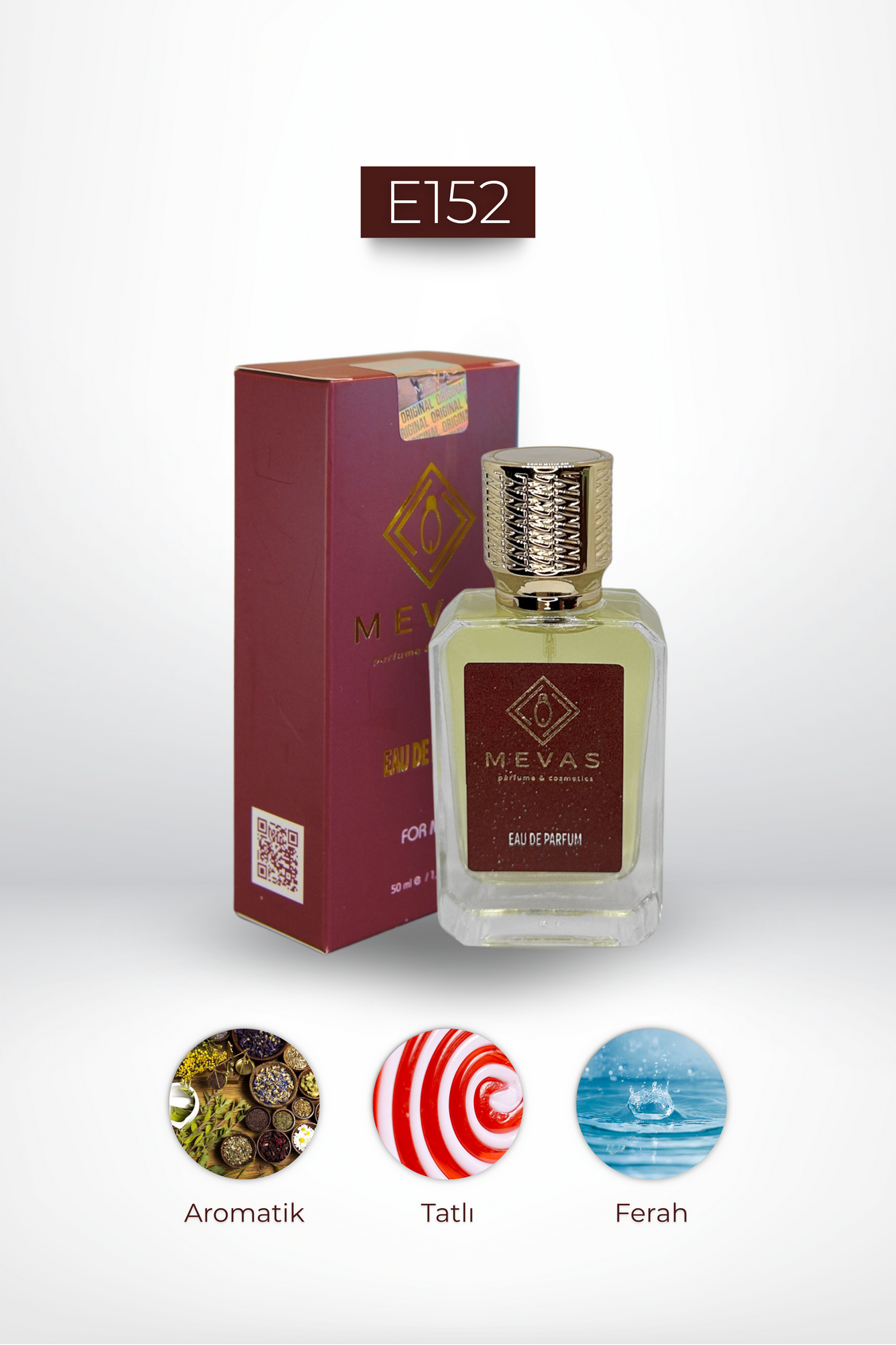 MEVAS E152 Erkek Parfüm 50ml EDP