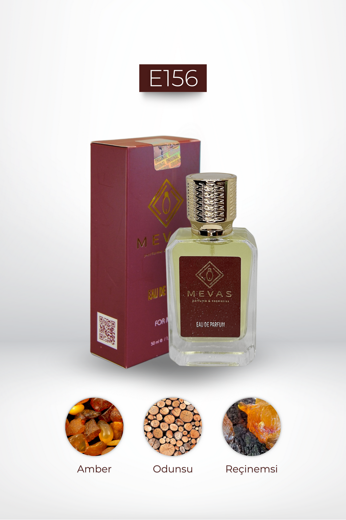 MEVAS E156 Erkek Parfüm 50ml EDP