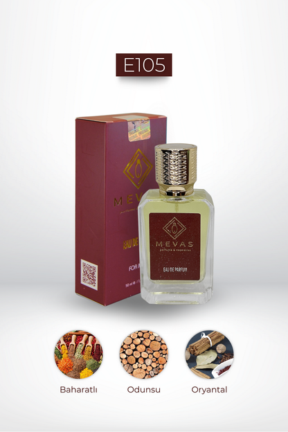 MEVAS E105 Erkek Parfüm 50ml EDP