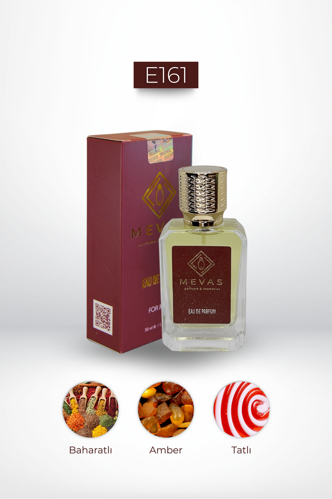 MEVAS E161 Erkek Parfüm 50ml EDP