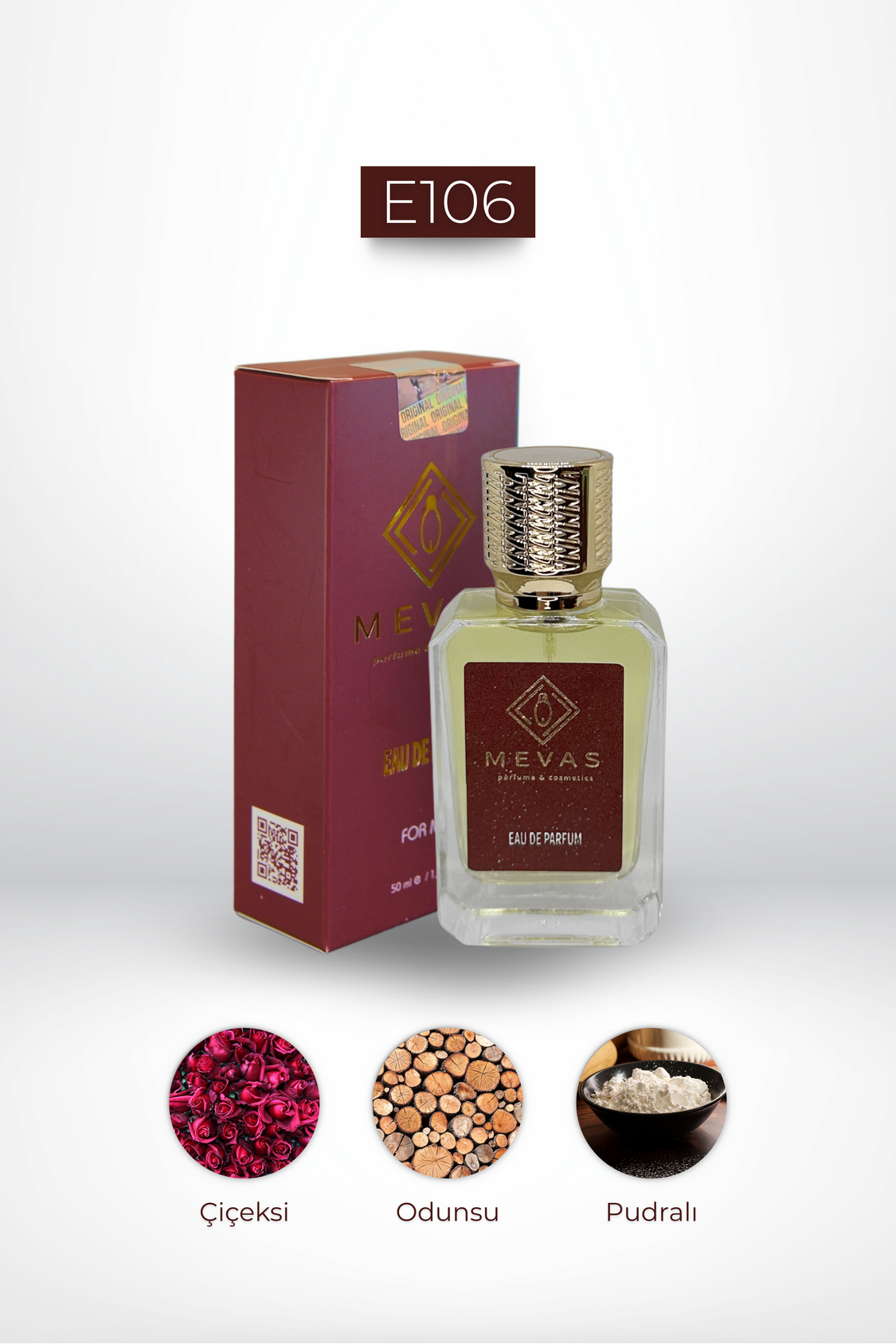 MEVAS E106 Erkek Parfüm 50ml EDP