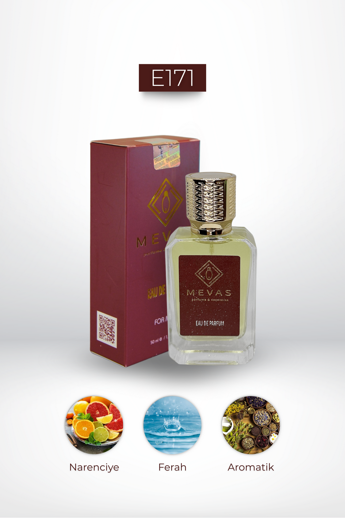 MEVAS E171 Erkek Parfüm 50ml EDP