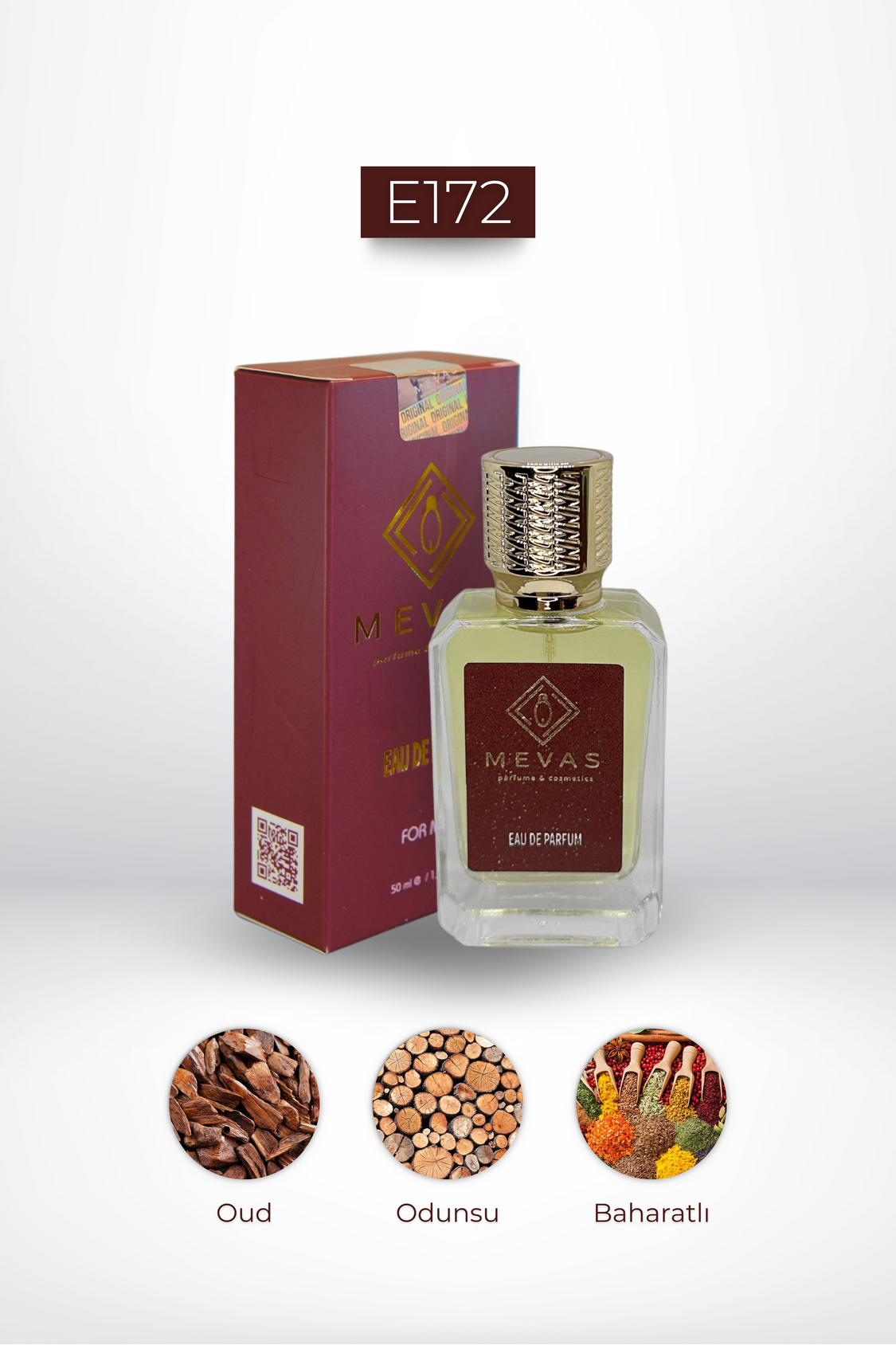 MEVAS E172 Erkek Parfüm 50ml EDP