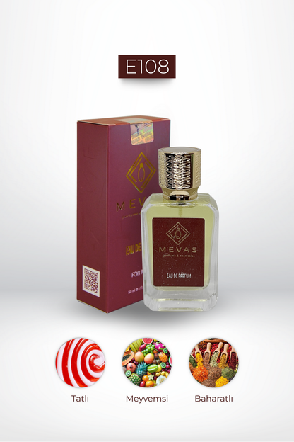 MEVAS E108 Erkek Parfüm 50ml EDP