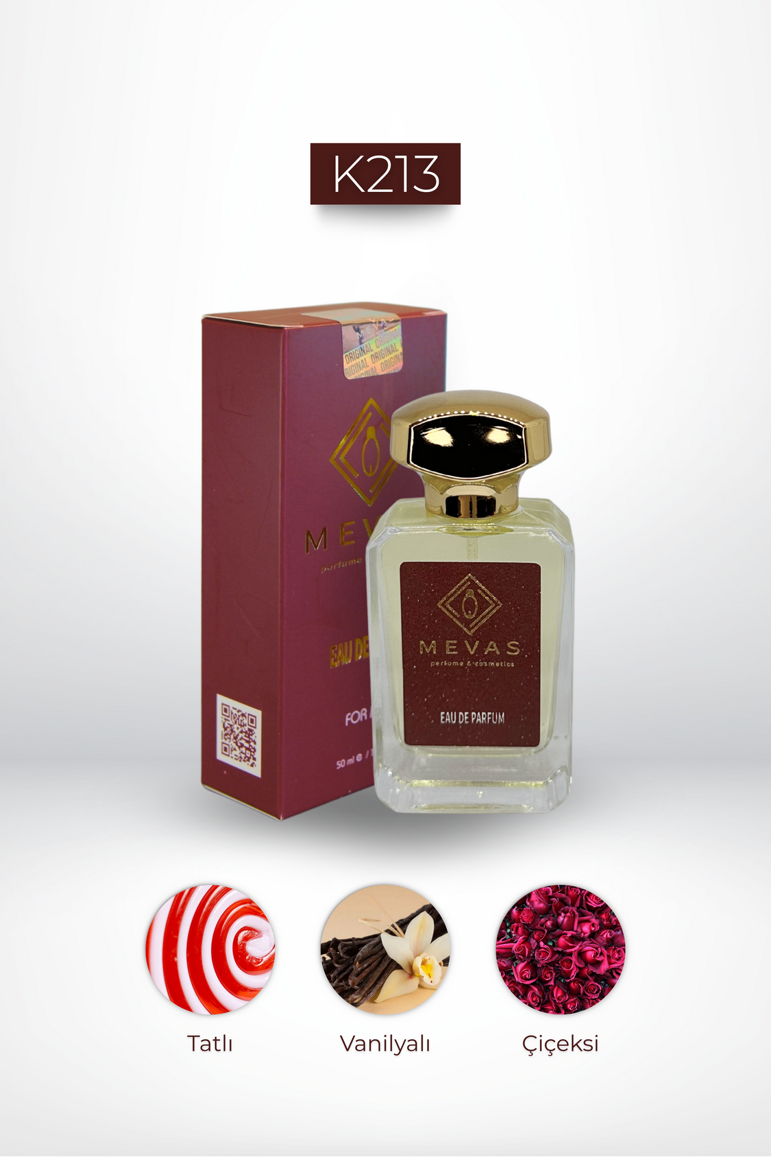 MEVAS K213 Kadın Parfüm 50ml EDP