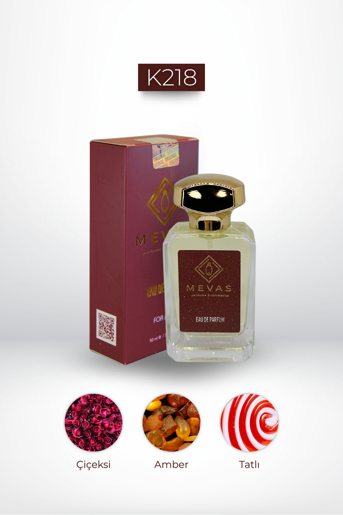MEVAS K218 Kadın Parfüm 50ml EDP