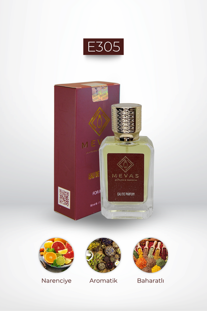 MEVAS E305 Erkek Parfüm 50ml EDP