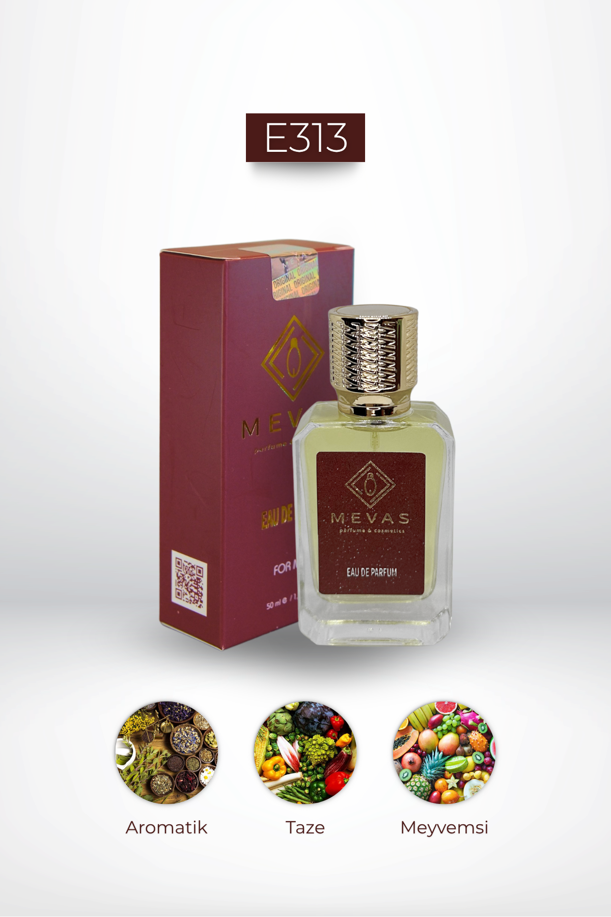 MEVAS E313 Erkek Parfüm 50ml EDP