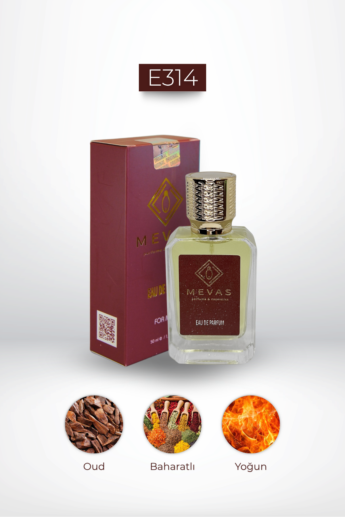 MEVAS E314 Erkek Parfüm 50ml EDP