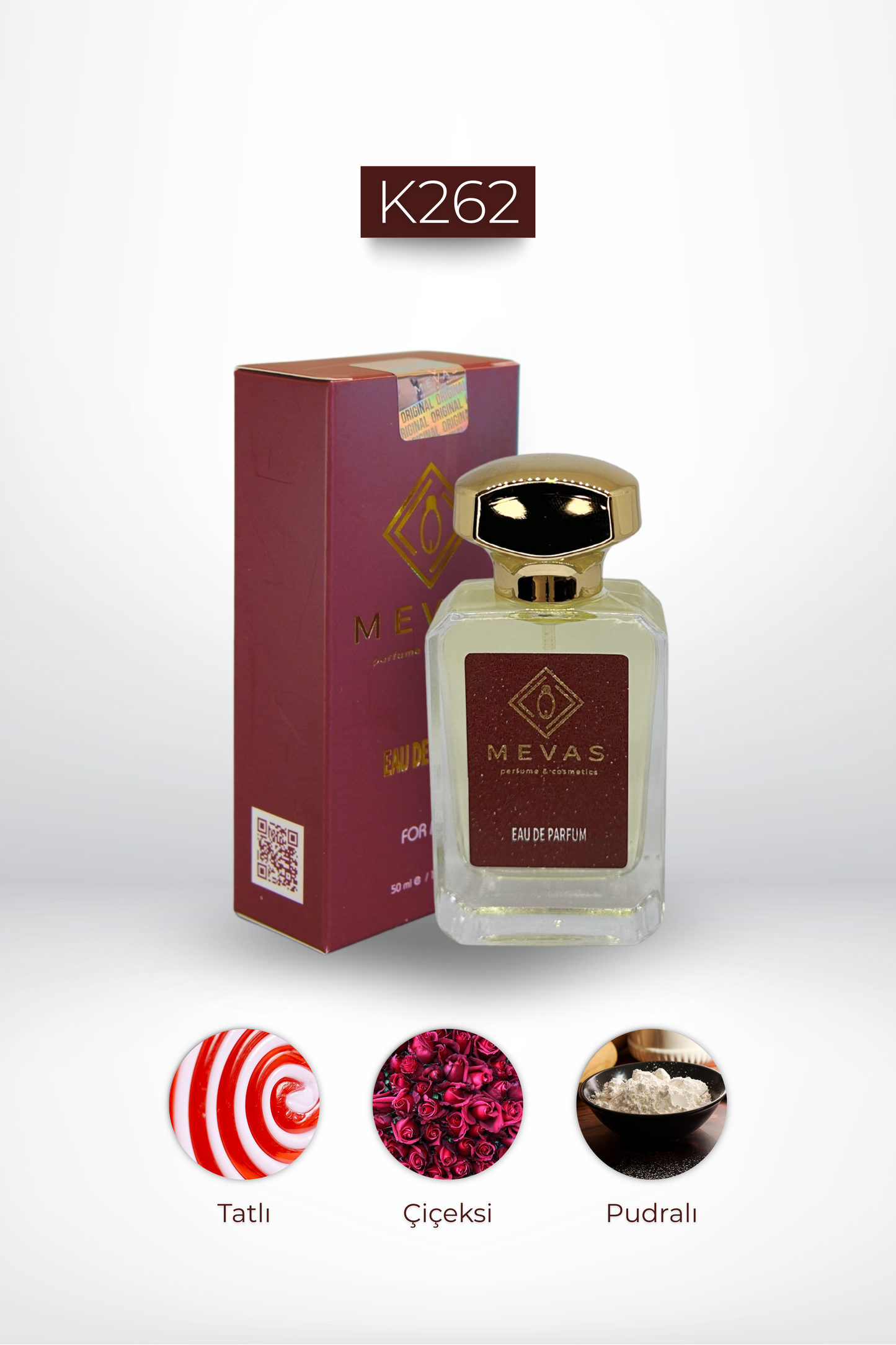 MEVAS K262 Kadın Parfüm 50ml EDP