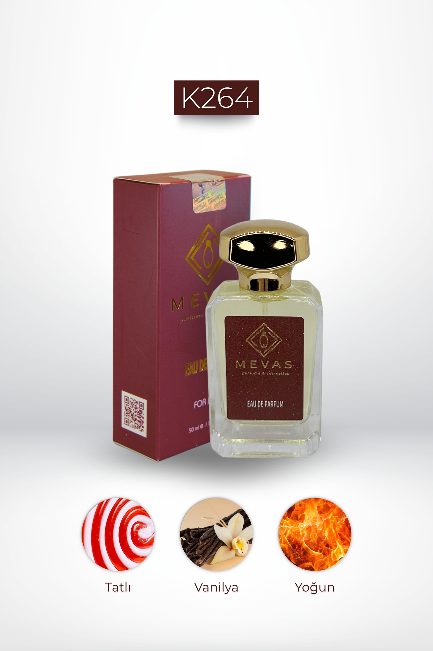 MEVAS K264 Kadın Parfüm 50ml EDP